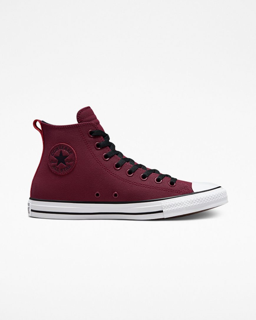 Tenisky Vysoke Converse Chuck Taylor All Star TecTuff Panske Tmavo Červené Biele Čierne | SK FGALK3